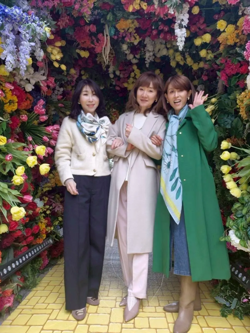 春色コーデでひと足早いプチお花見♪の画像_4