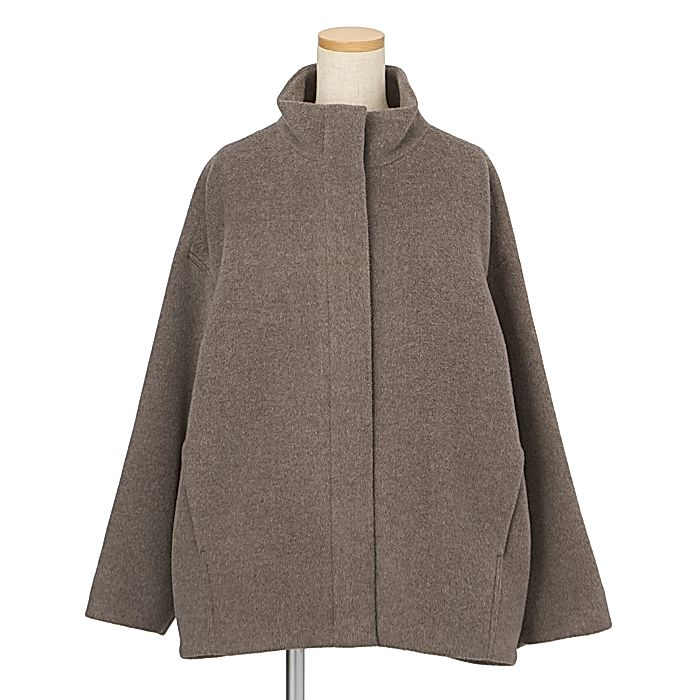 TICCA 
スタンドネックウールブルゾン
￥66,000 