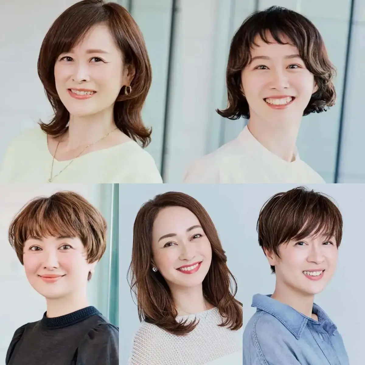 【40代・50代におすすめ髪型カタログ】髪型で若見え！おばさんぽくならないショート・ボブ・ミディアム・ロング別ヘアスタイル