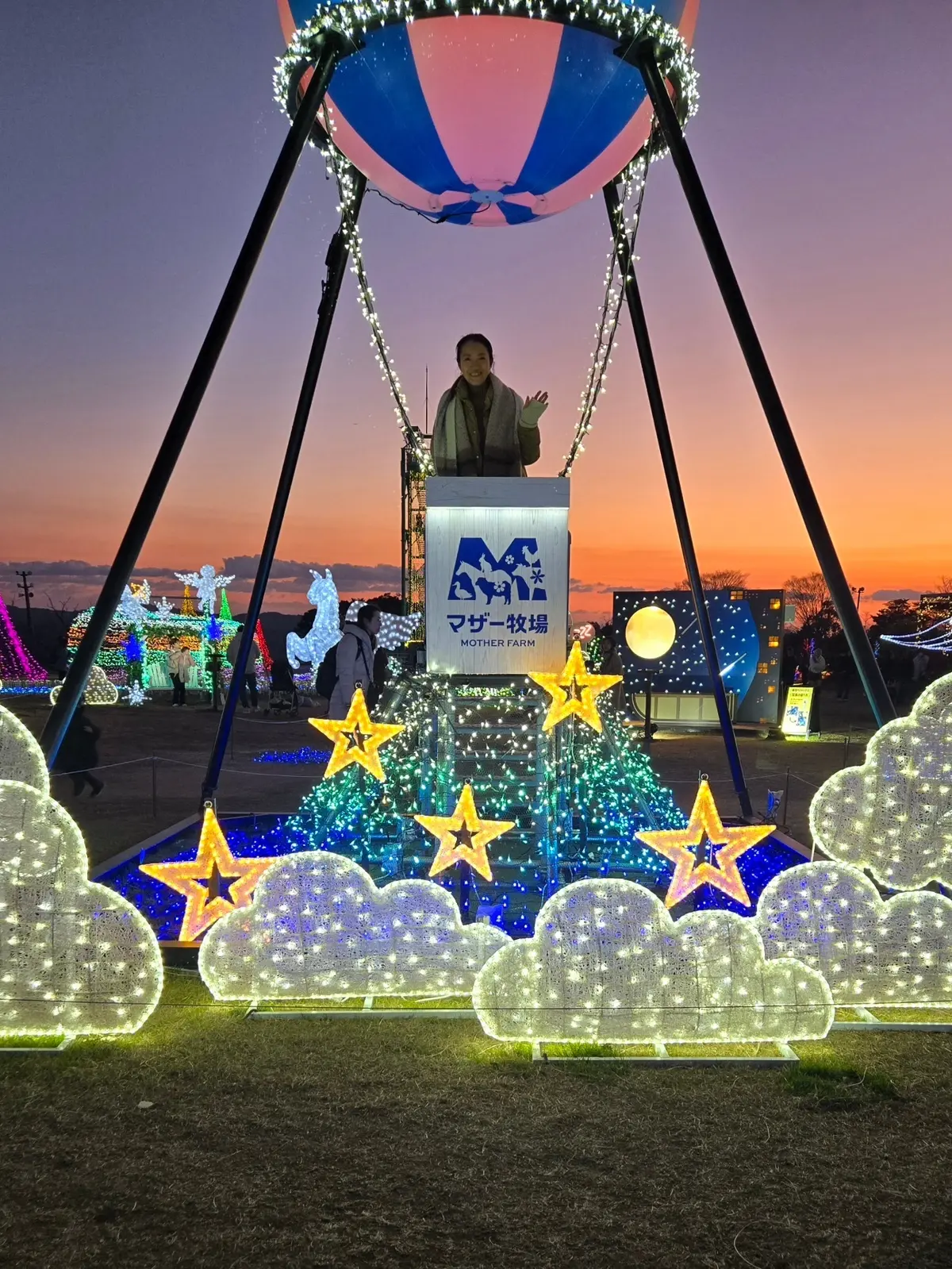 今の時期ならでは！菜の花とイルミネーショの画像_17