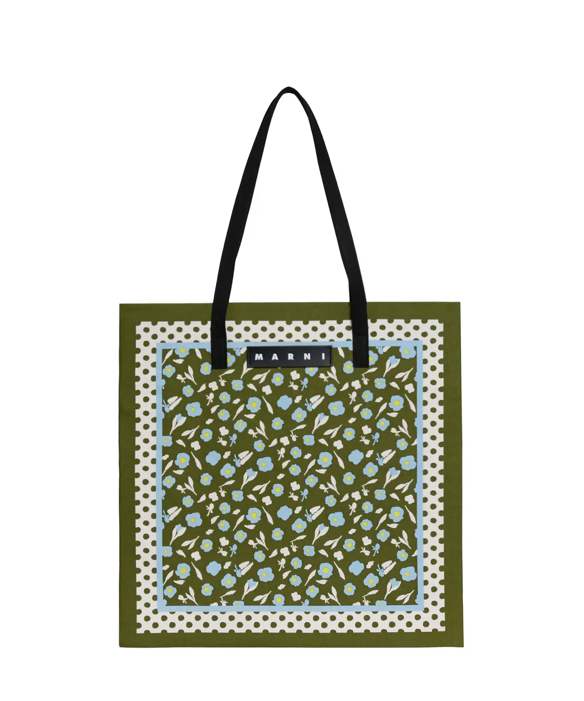 MARNI バンダナトート　オリーブ