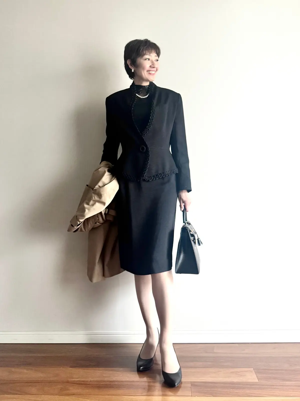 Diorスーツ＆ZARAのレースインナーの画像_1