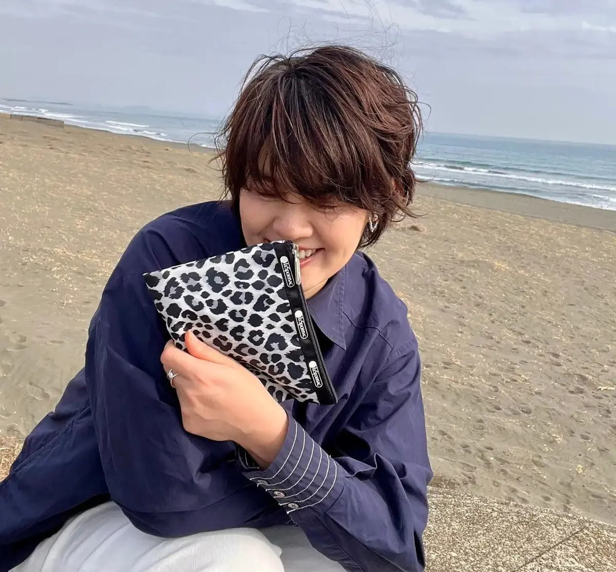 レスポートサック×エクラコラボポーチ 大 エクラ華組　水口さんレビュー