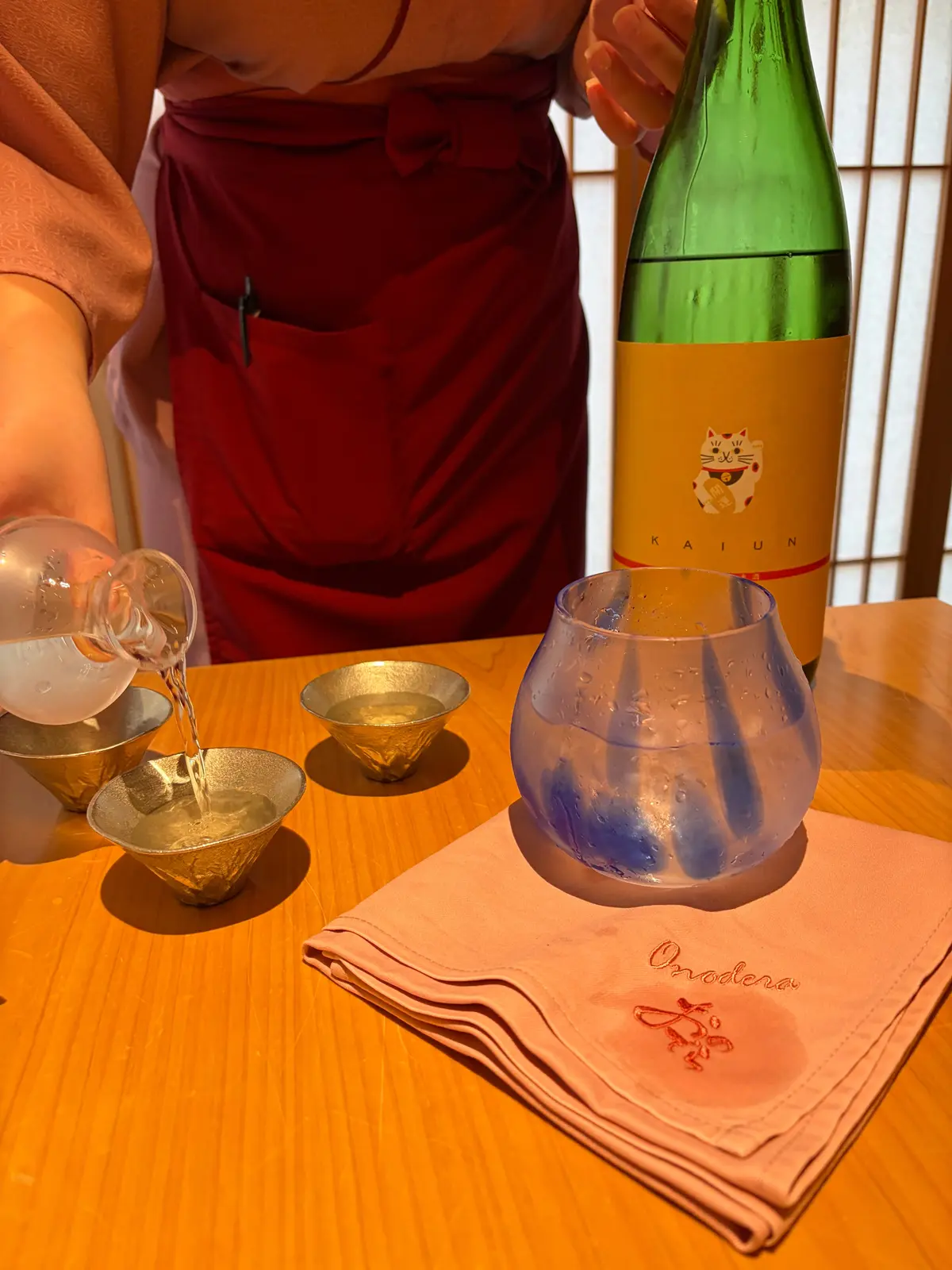 おめでたい名前の銘酒「KAIUN]をお試し