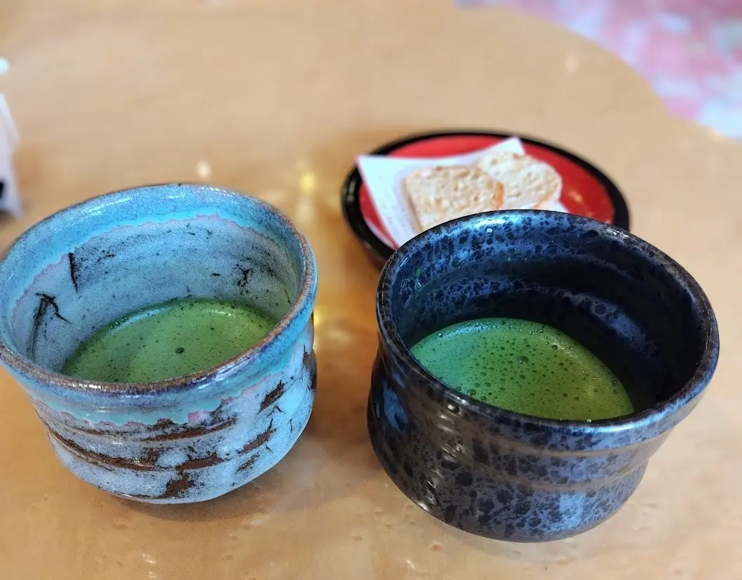ウェルカムドリンク　抹茶