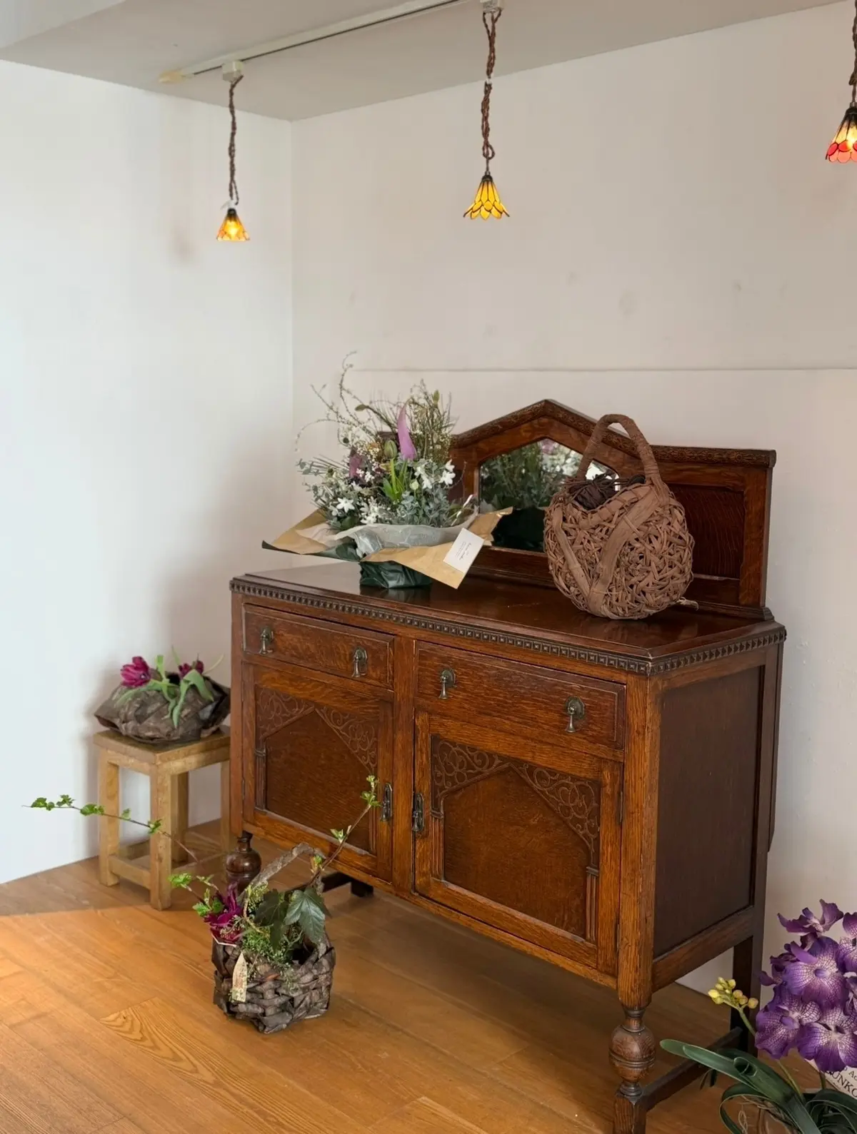 東銀座のギャラリーで着物に合うかご展とセの画像_6