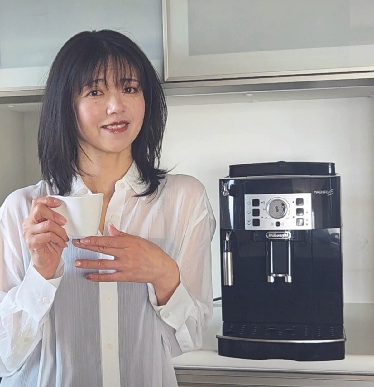 50代　生活家電　デロンギの全自動コーヒーマシンで、 日常の心の豊かさがアップ（ Ukico.さん ）