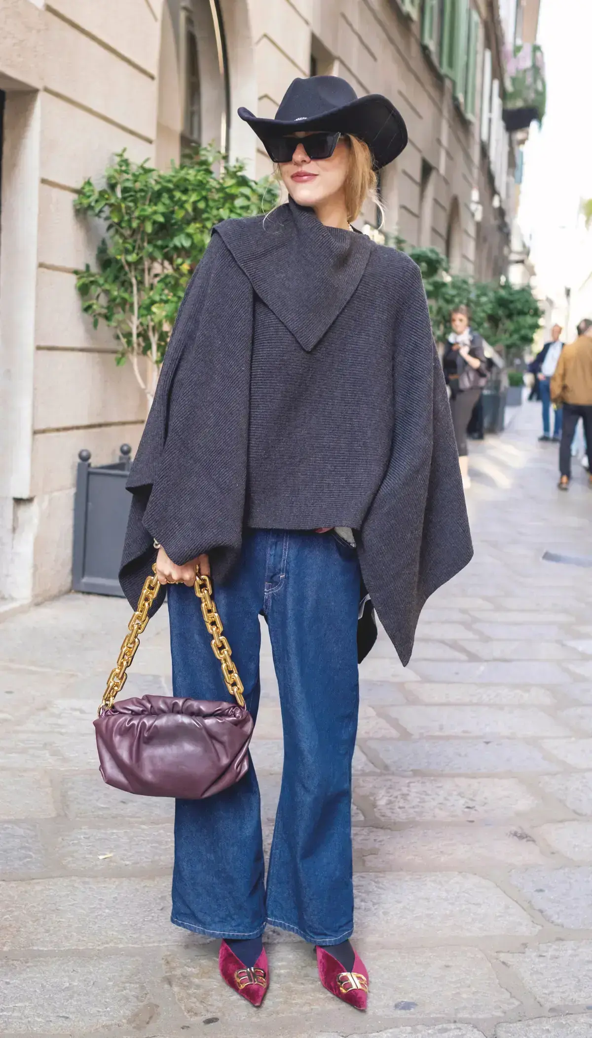 ノンシャランに腰ばきしたZARAのデニム