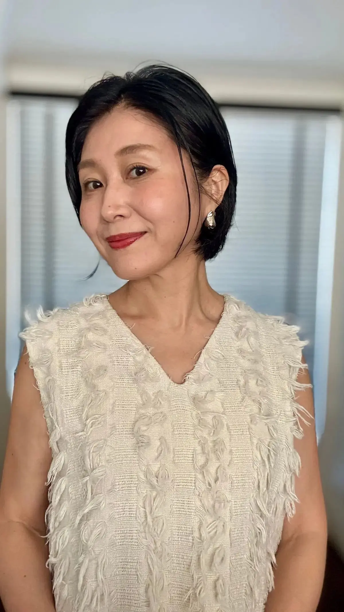 50代ヘアスタイル　ボブヘア