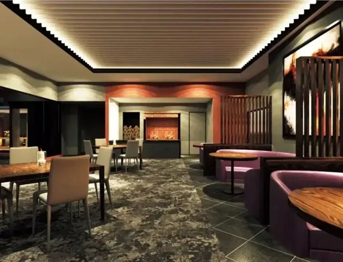 富士山が見える宿 神奈川県 仙石原古今 レストラン