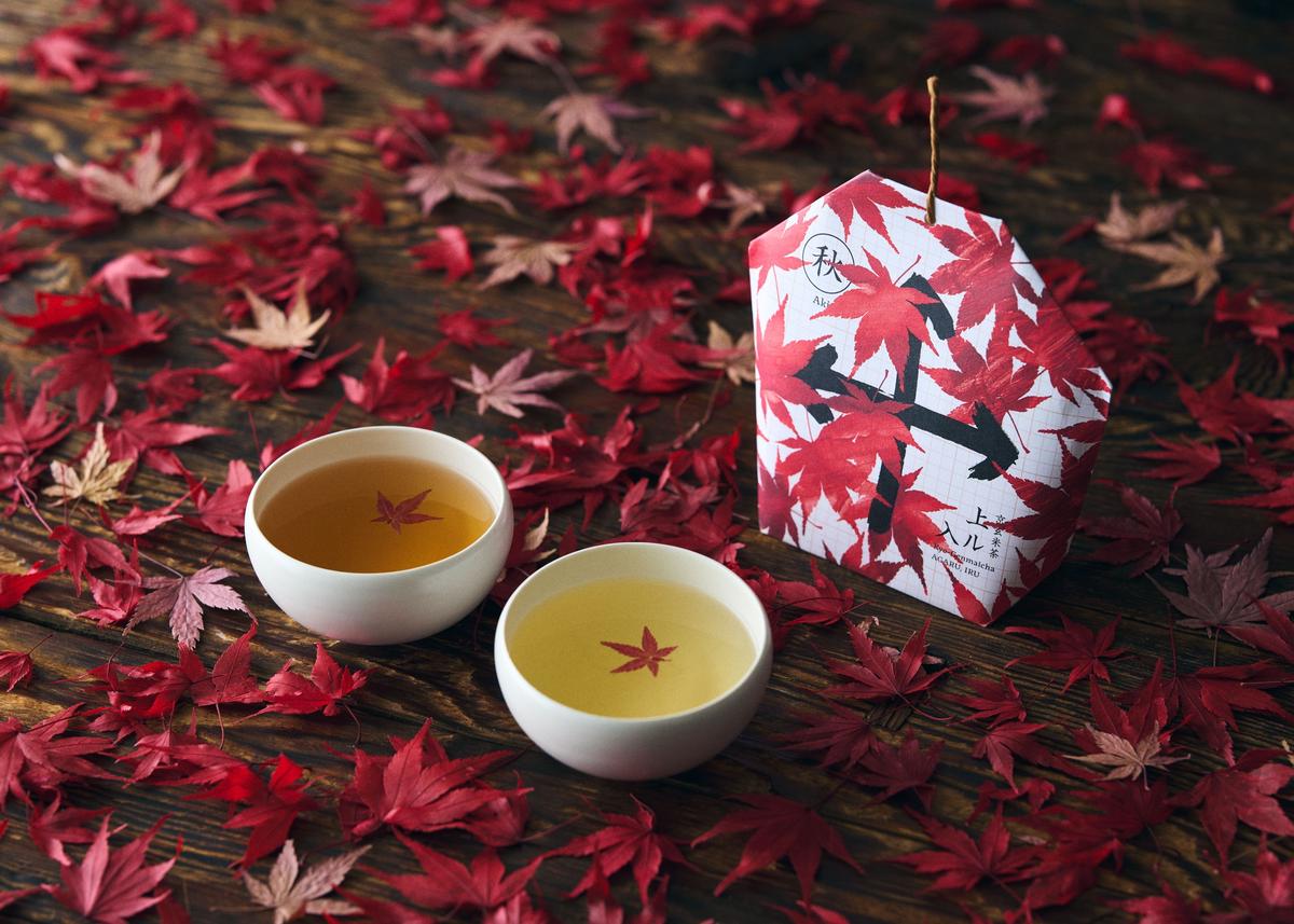 京玄米茶 上ル入ル　紅葉狩り　京都　お土産