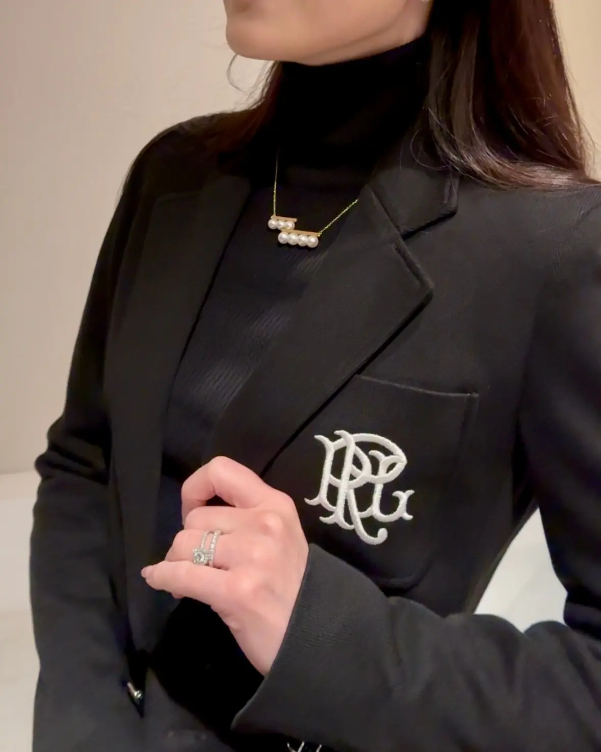 40代【UNIQLO】名品リブタートル。の画像_2