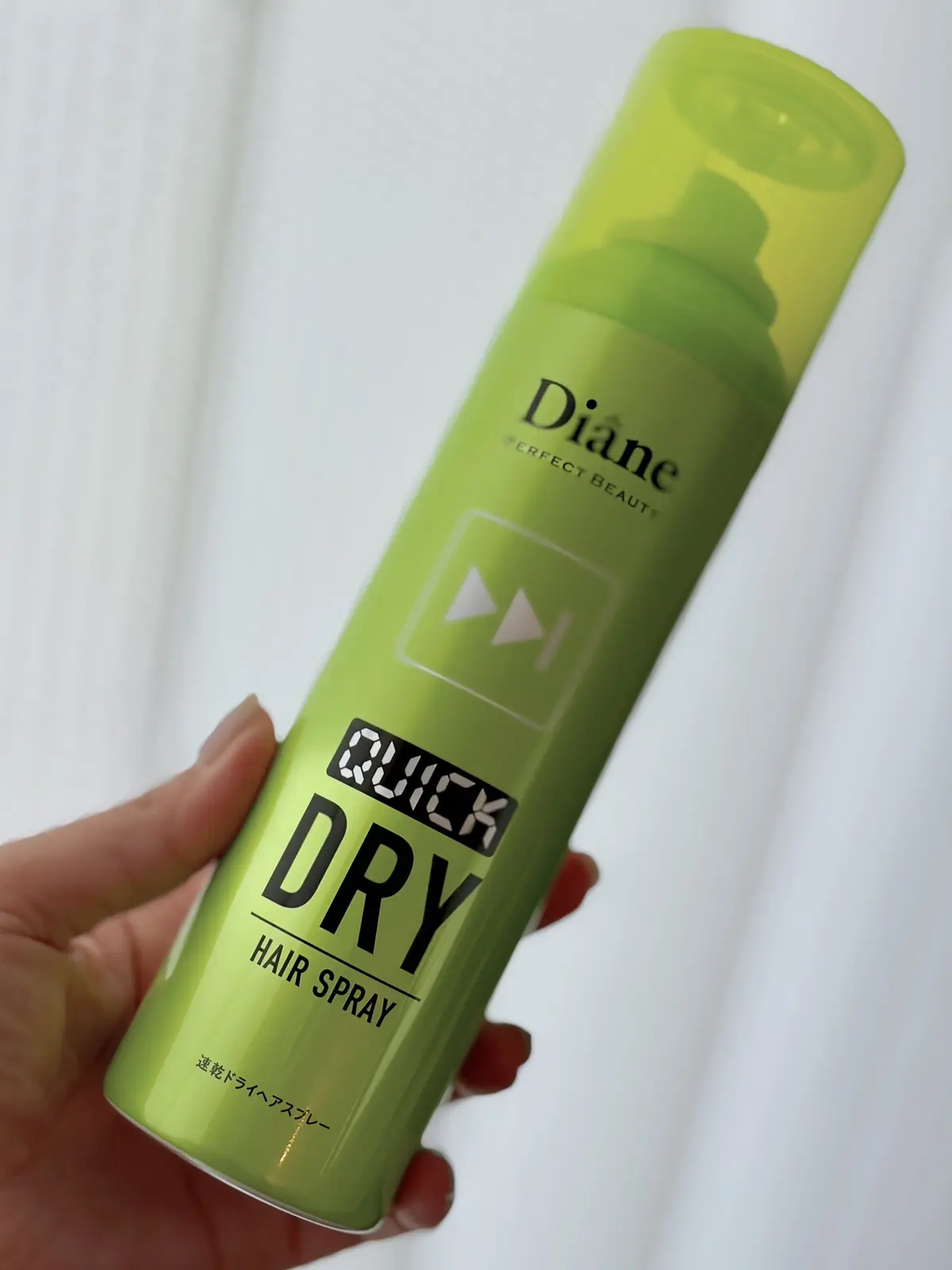 ダイアン速乾ヘアスプレー 口コミ｜ドライヤー時短30％短縮 ヘアケアスプレー