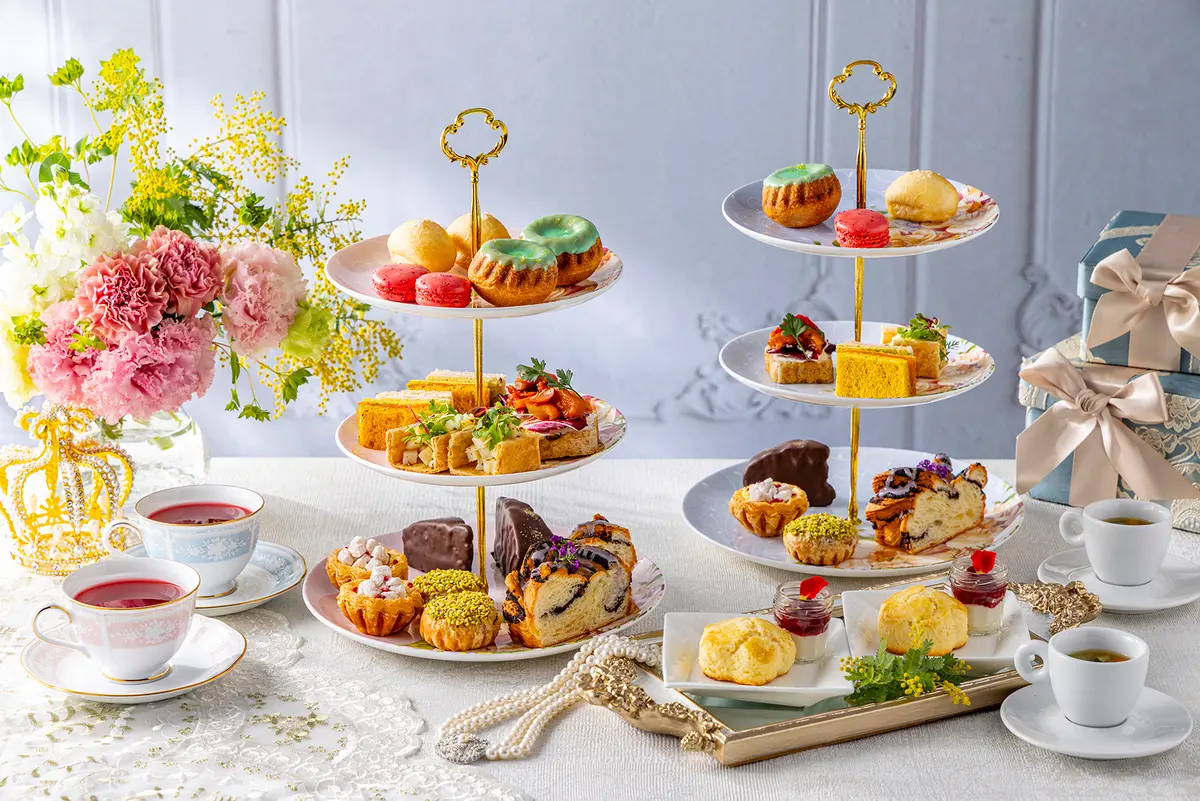 アフタヌーンティー　ヒルトン東京 ZATTA マリー・アントワネット プティ・ブーランジェリー