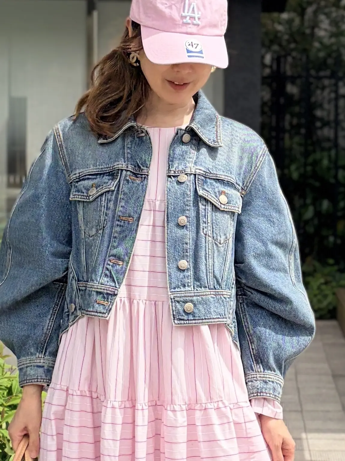 「デニムジャケットxカラーワンピース」大の画像_7