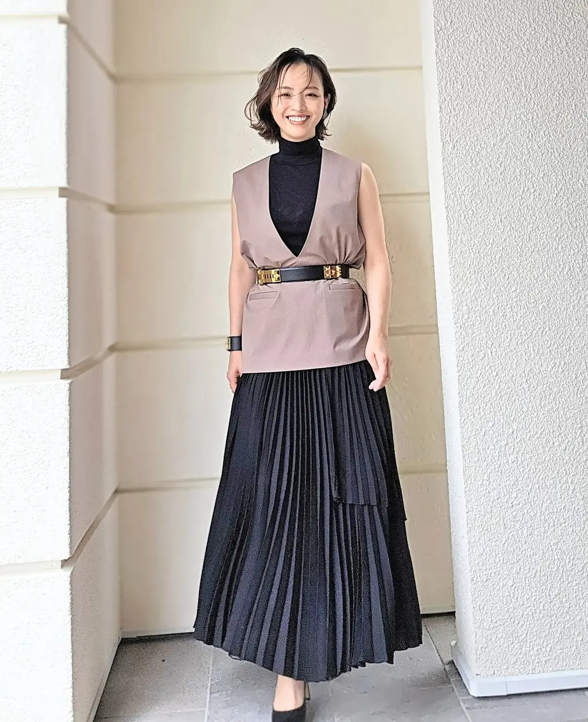 ZARA スカート愛用 エクラ華組 大岩三智子さん