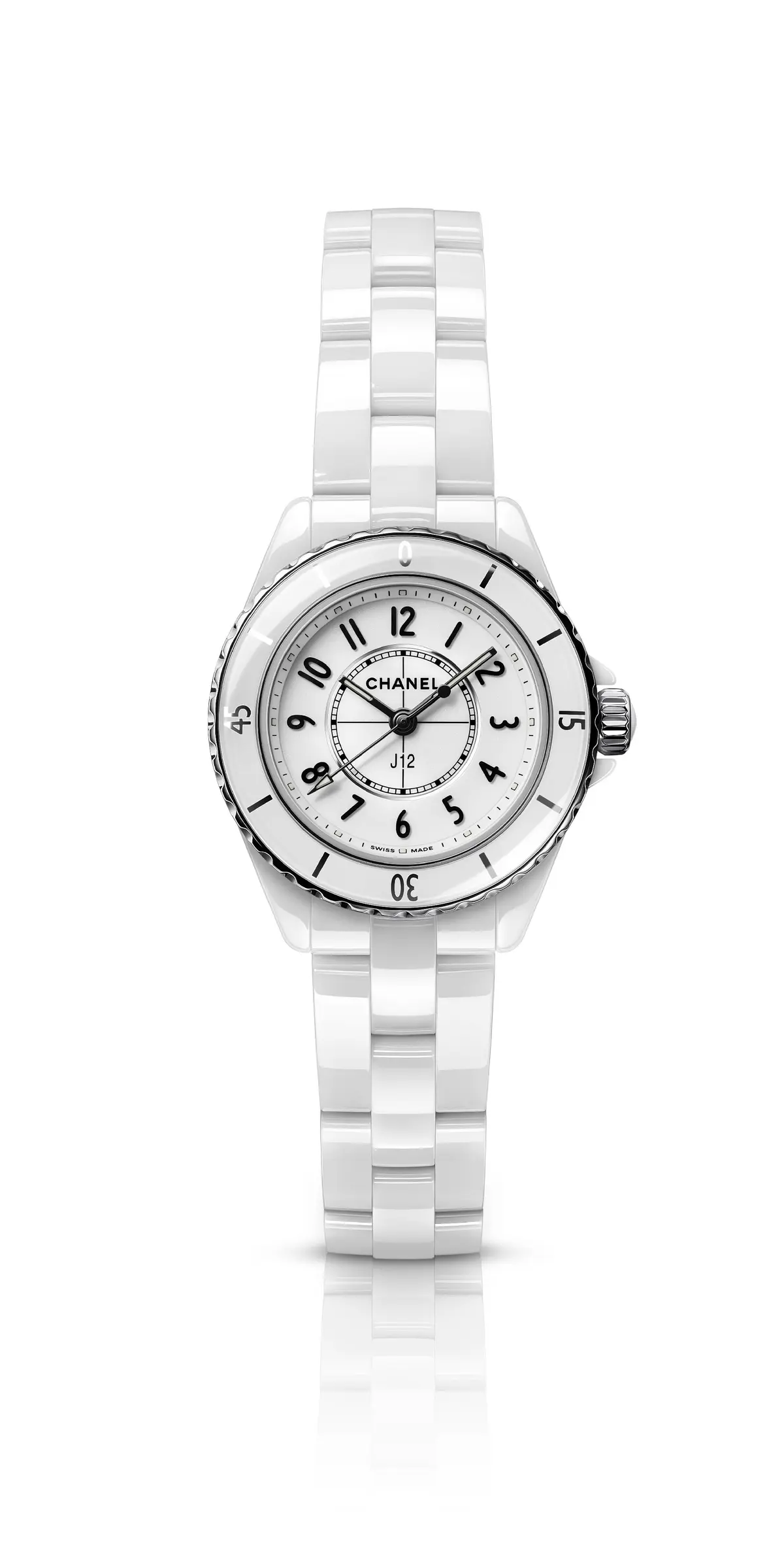 シャネル　「J12」ウォッチ 28mm ホワイト