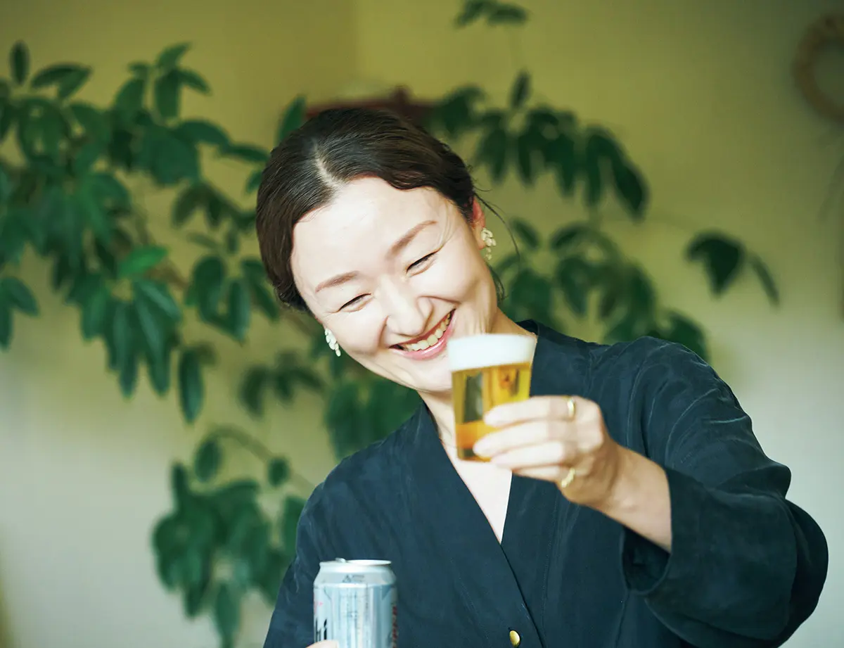 家でも外食時でも 1 杯目は「アサヒ」！