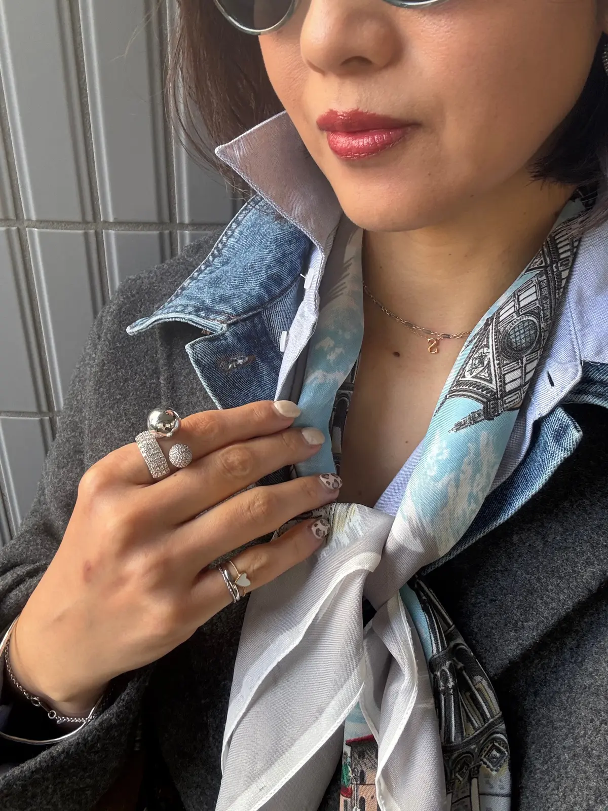 デニデニコーデ　スカーフ