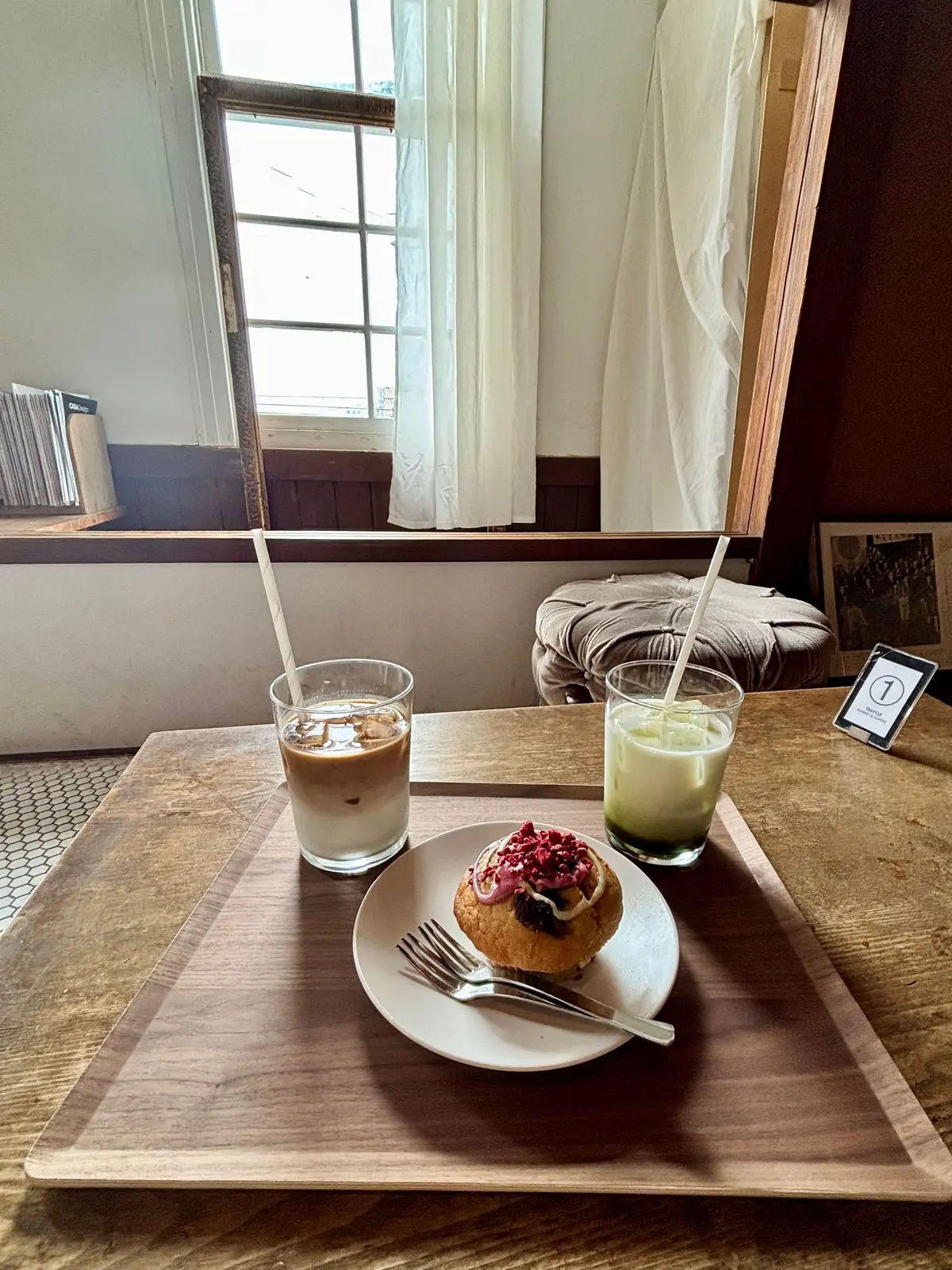 歴史的建築でカフェ時間。ヘルシーおからマの画像_6