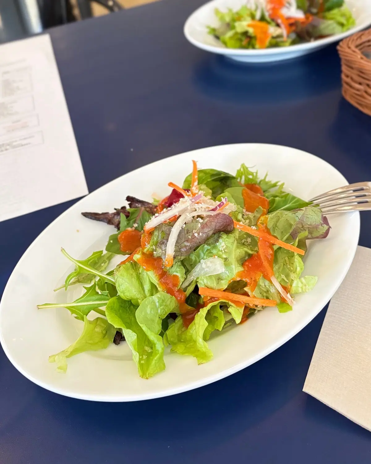 ランチセットのサラダ