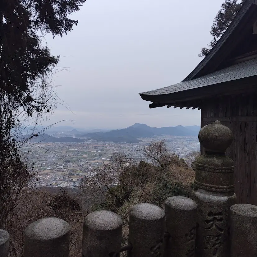 こんぴらさん御本宮からの眺め