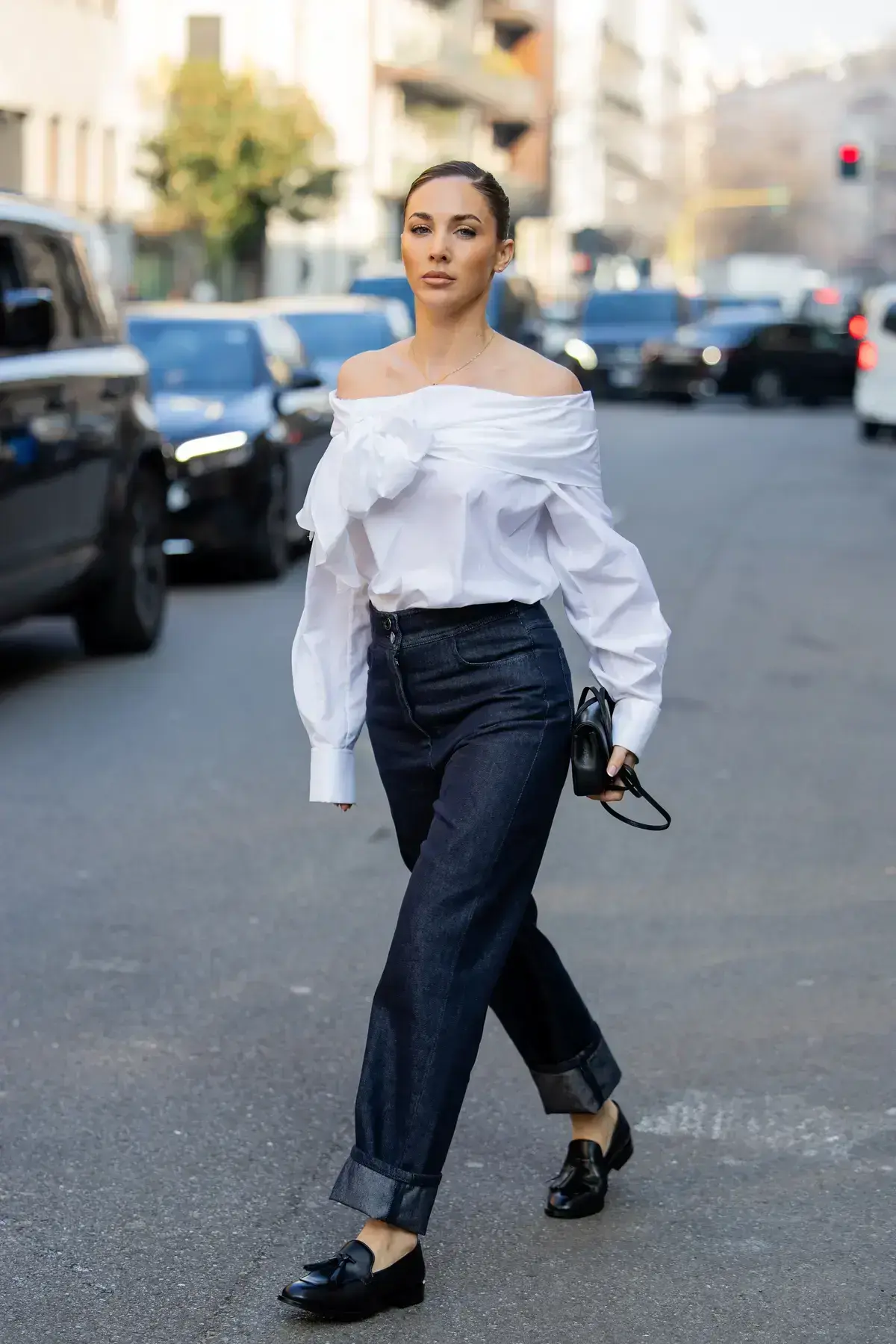 すっきりとした見た目で、洒脱な清潔感を演出