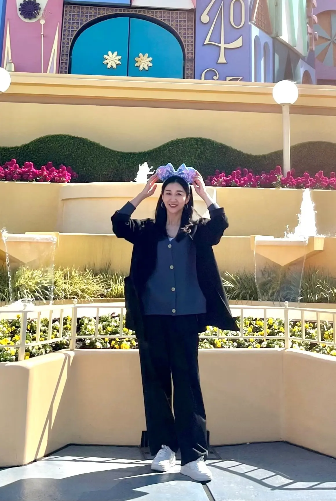 ユニクロ「タックワイドパンツ」で楽しむ の画像_1