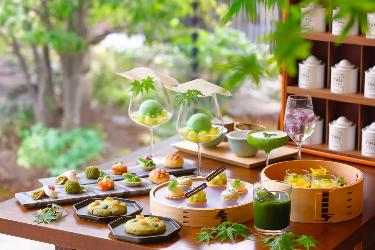 アフタヌーンティー　HOTEL THE MITSUI THE GARDEN BAR