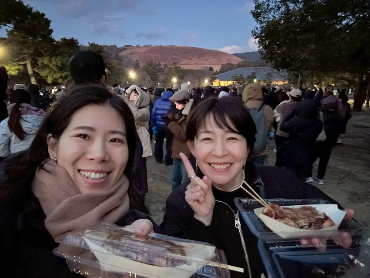 若草山焼き。冬の奈良に灯る、特別な夜の画像_8