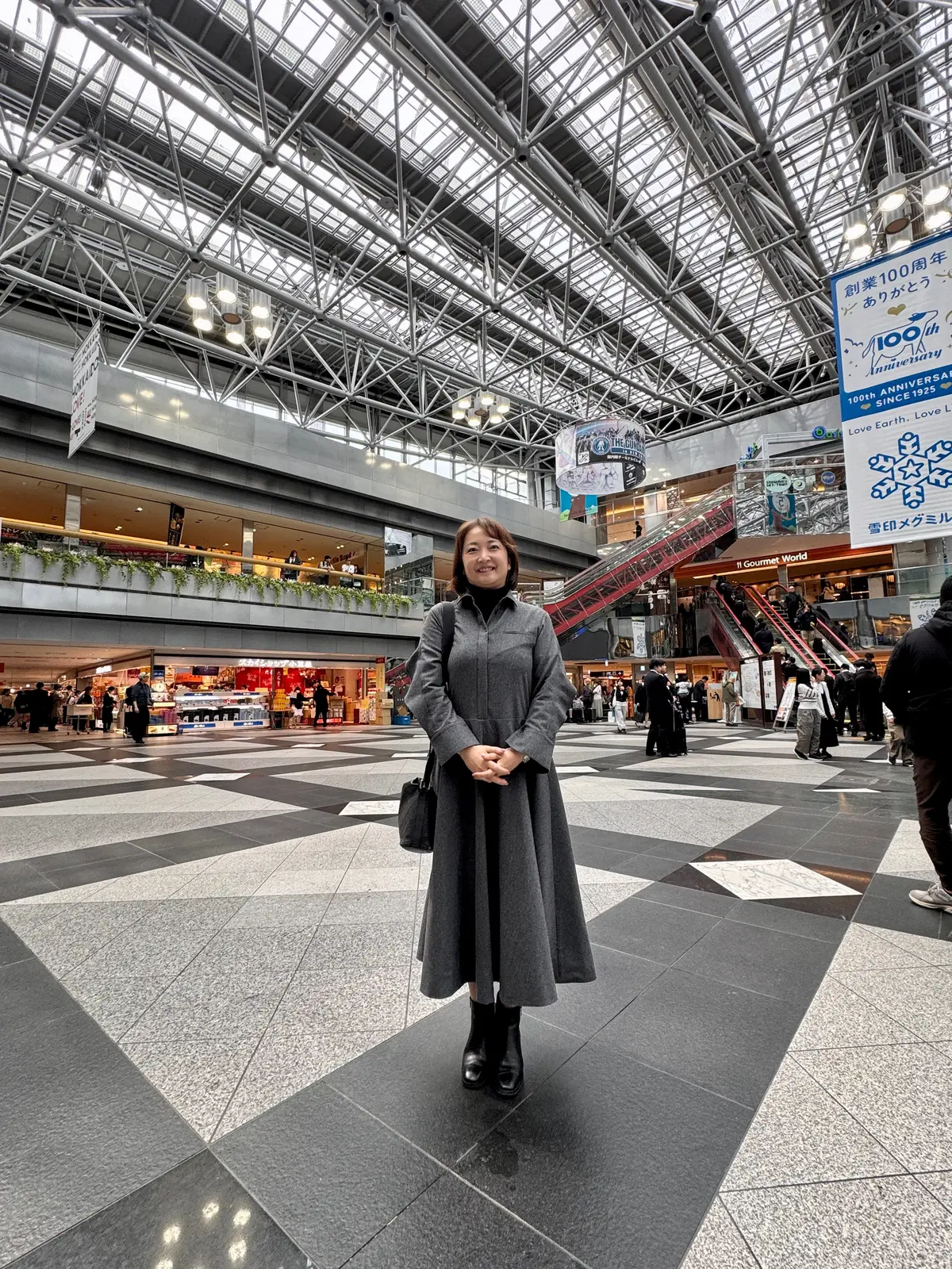 新千歳空港　梅澤千佳子