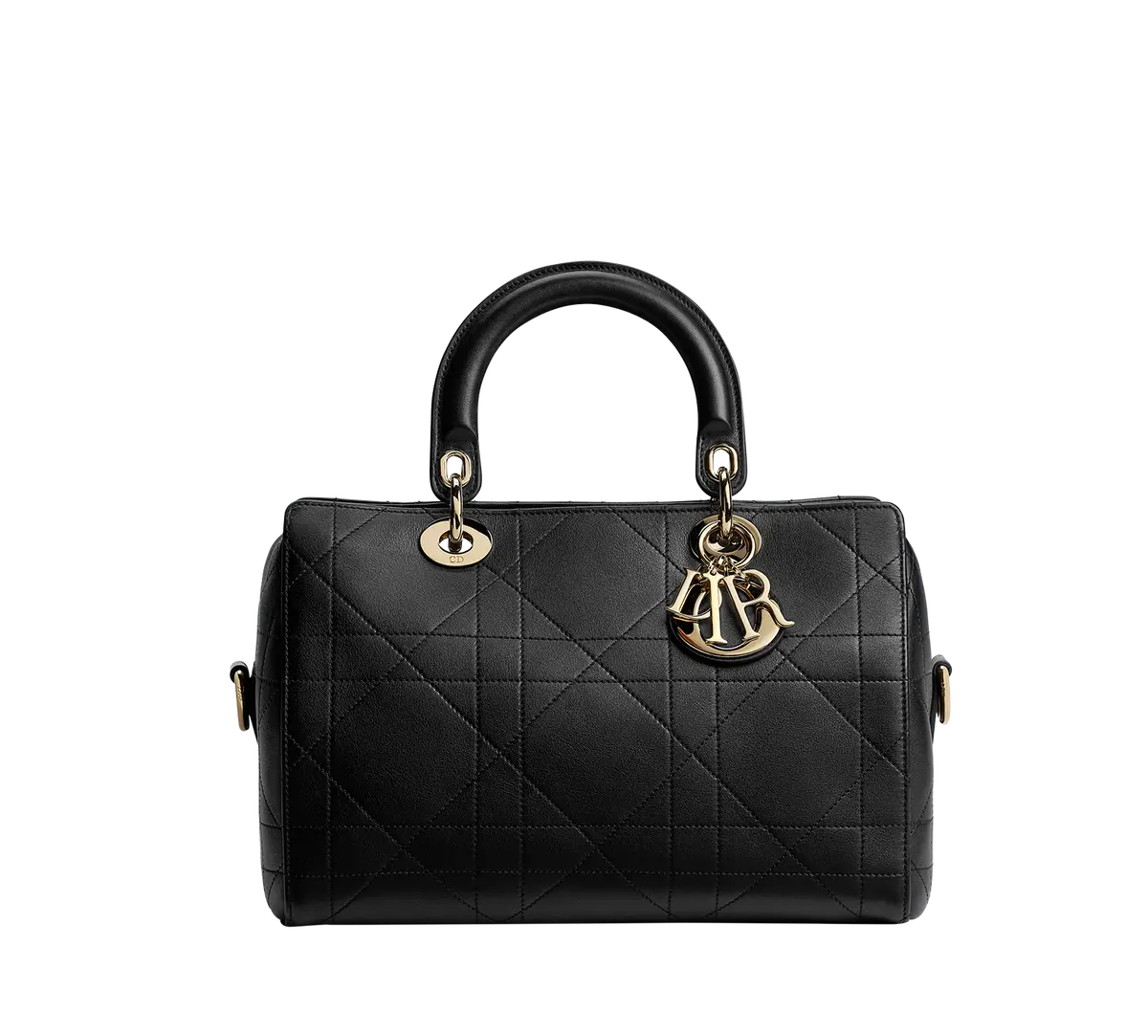 ディオール　斜めがけ黒バッグ