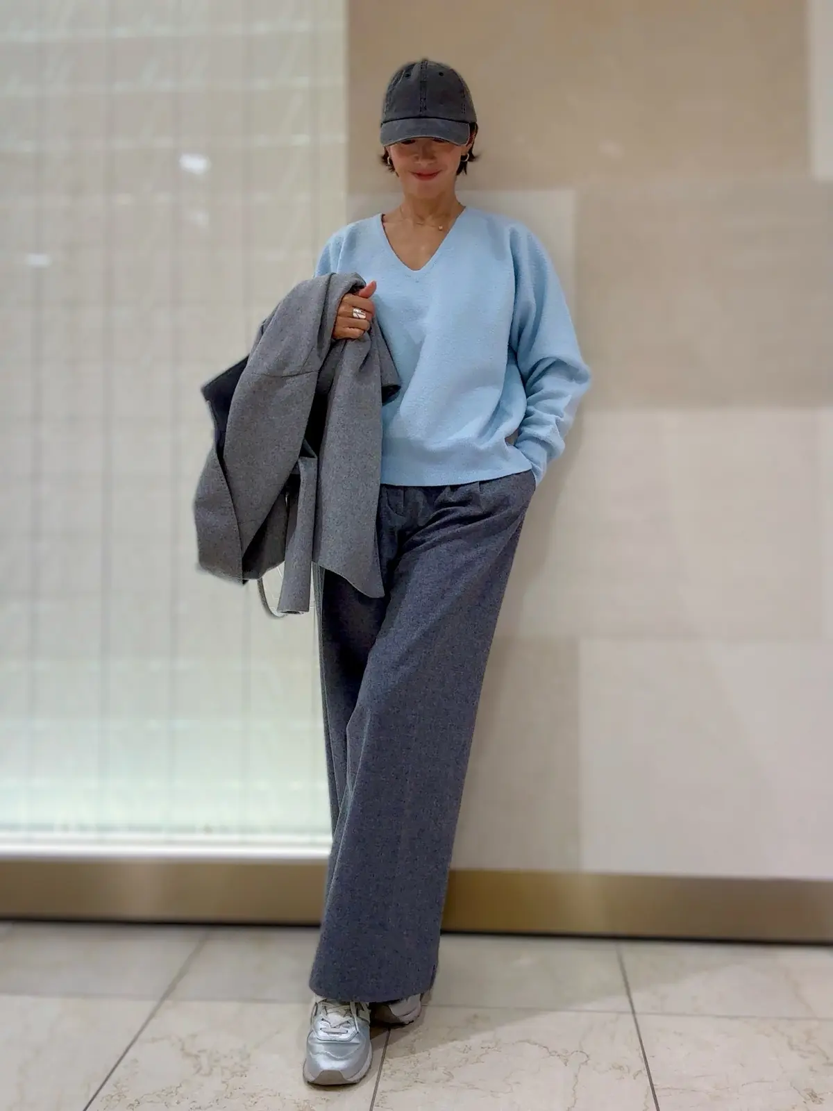 ZARAのキャップで攻略。海外マダム風「の画像_14