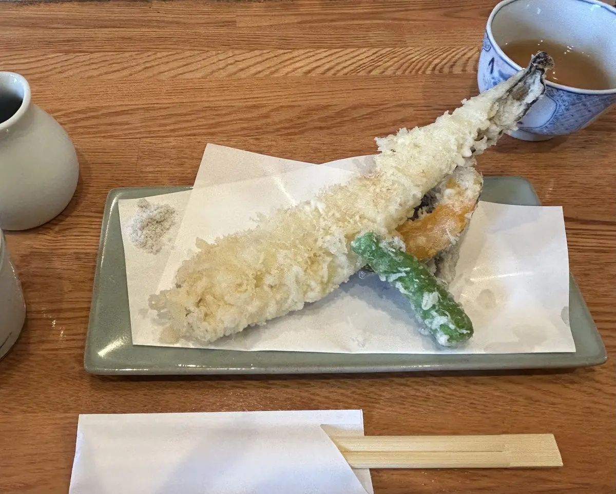 穴子天せいろ