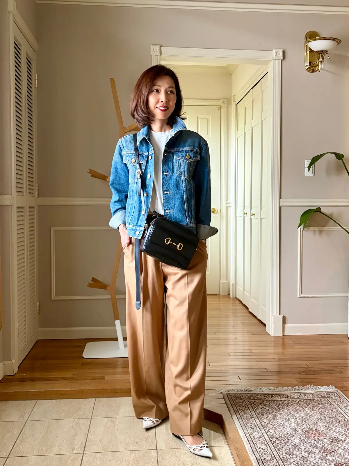 春のデニムコーデの画像_1