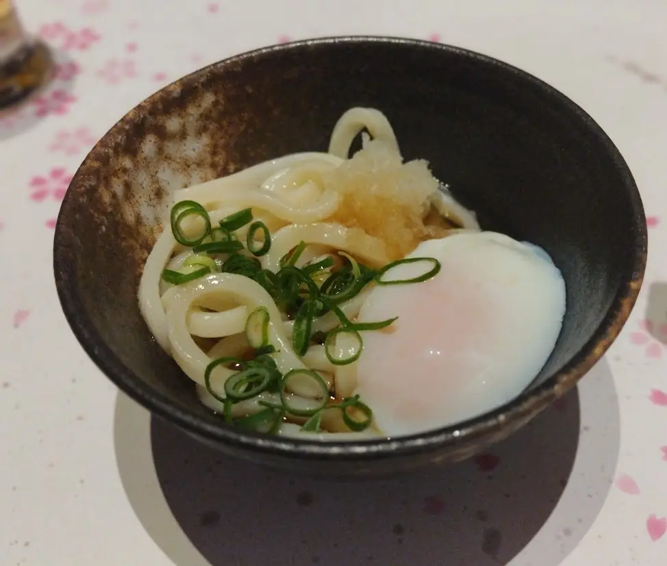 釜玉ぶっかけうどん