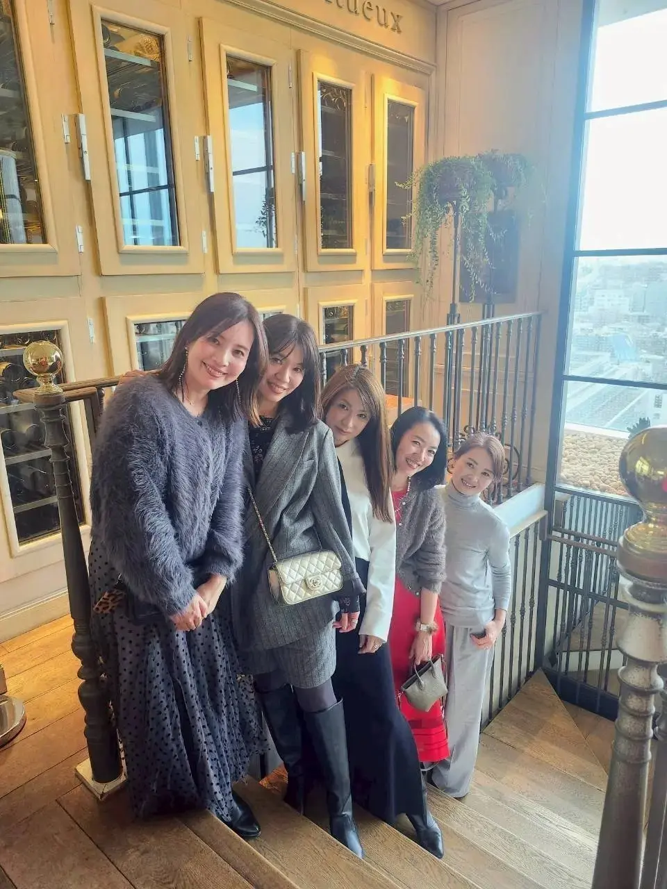 Jマダム同期の仲良しメンバーで新年ランチ会