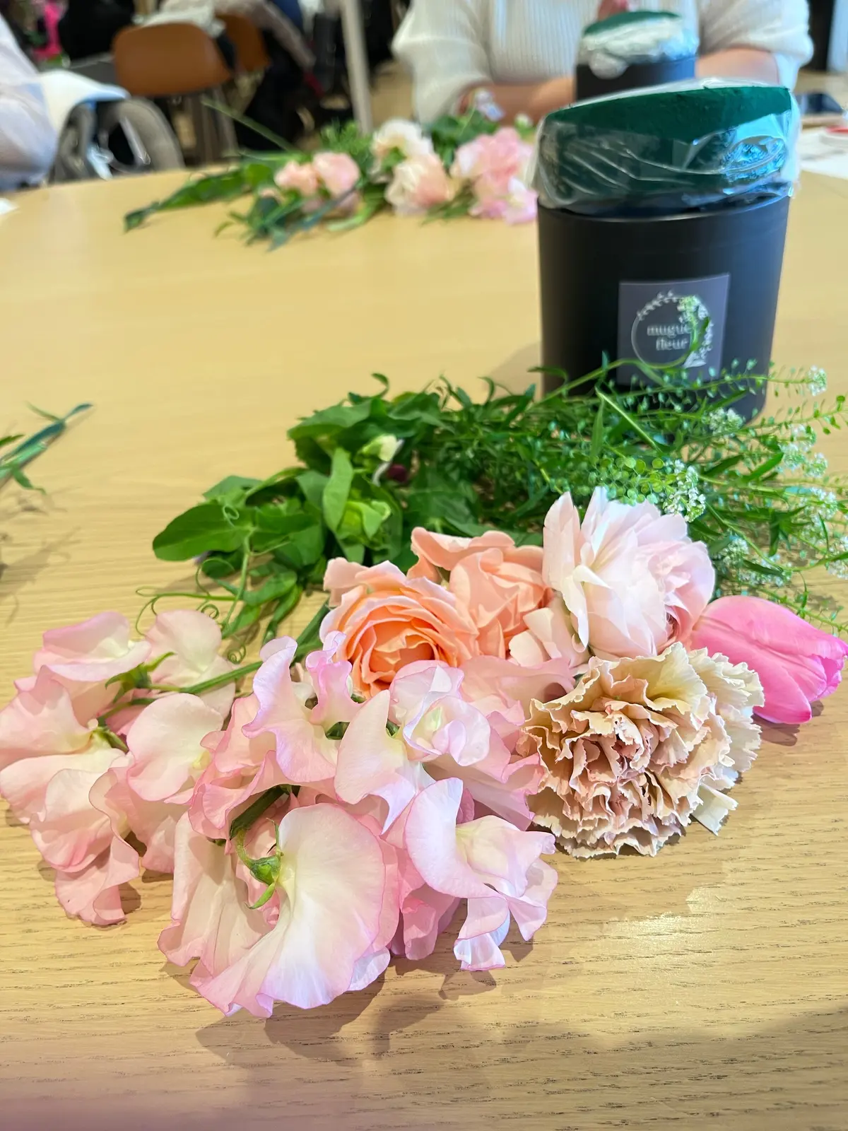 初めてのボックスフラワー作りの画像_4