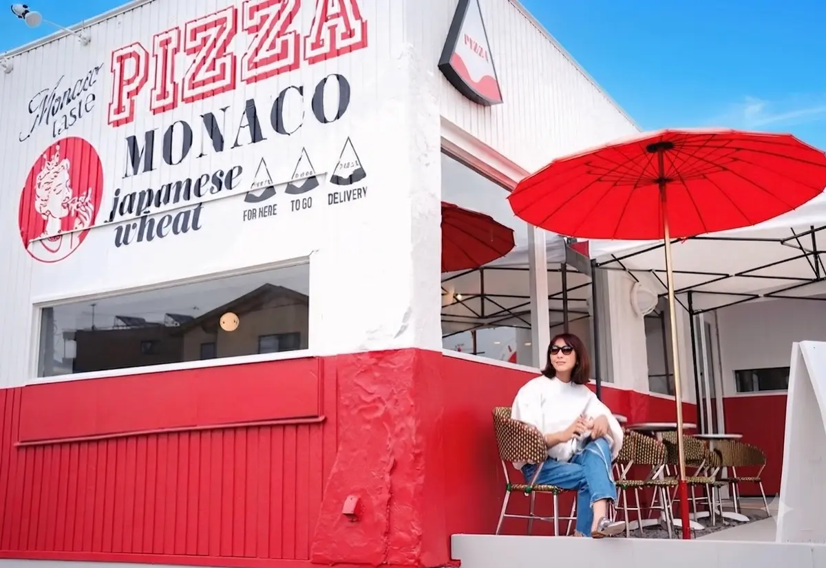 愛知県岡崎市にある「MONACO（モナコ）のテラス席