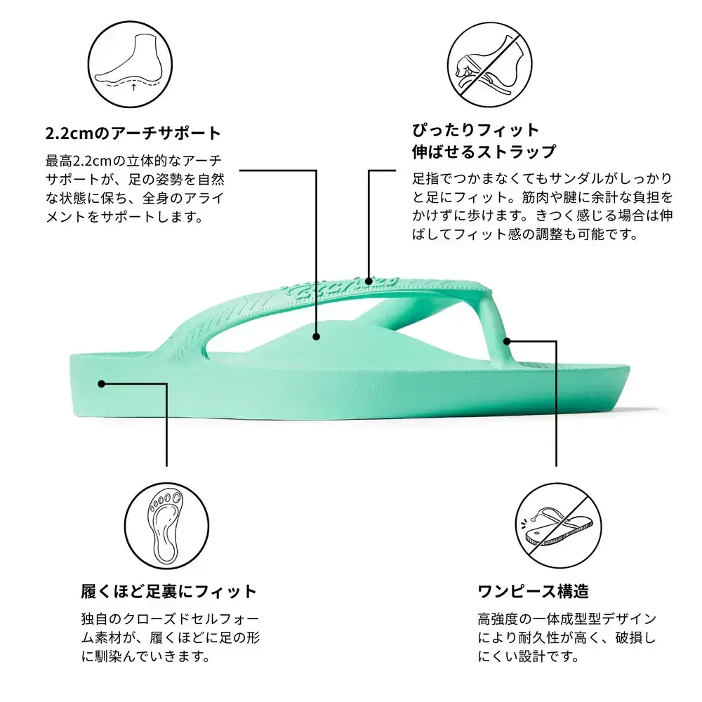 世界で600万人の足を支える「アーチーズの画像_3