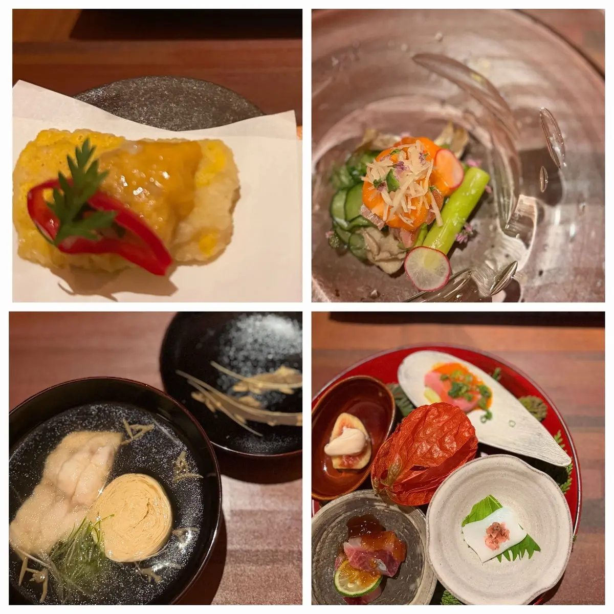 「The Japanese  Restaurant By The Ritz Carlton Nikko」の会席料理