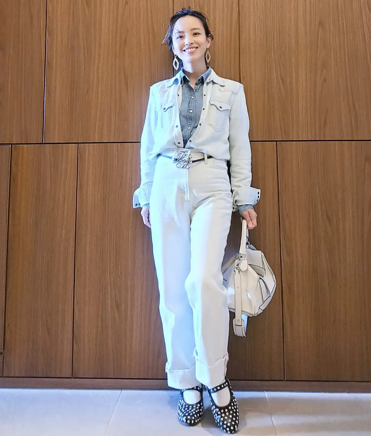 デニム　シャツ