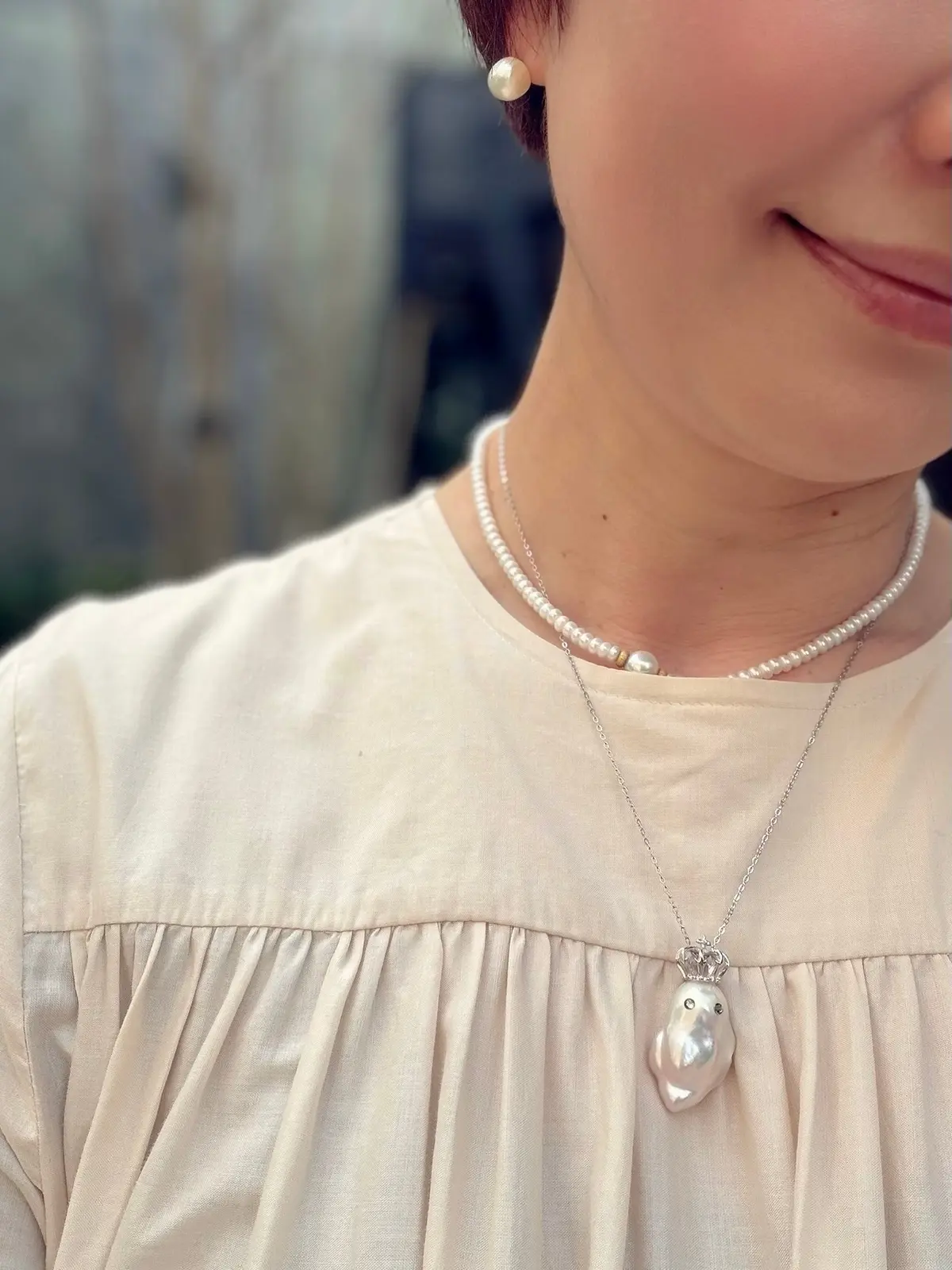 パールは“カジュアルに使う”が今っぽい　の画像_4