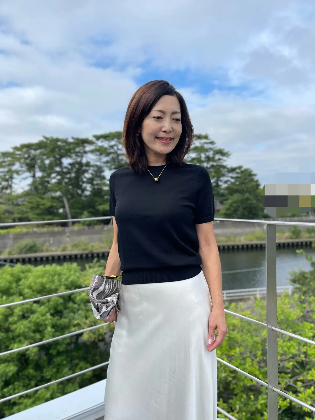 2色買い！UNIQLOの半袖ニットと栗づの画像_4