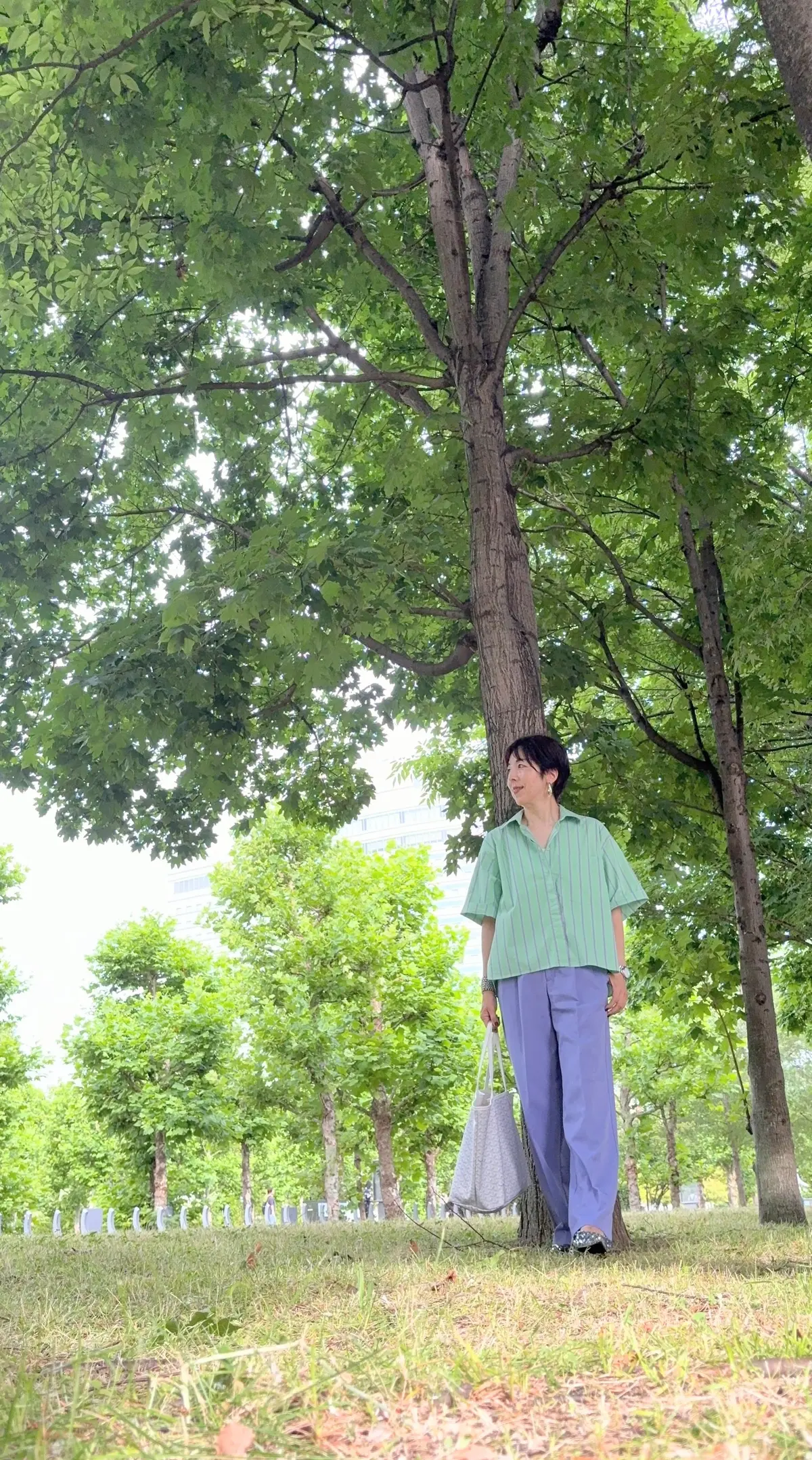 50代のZARA×GU夏コーデの画像_2