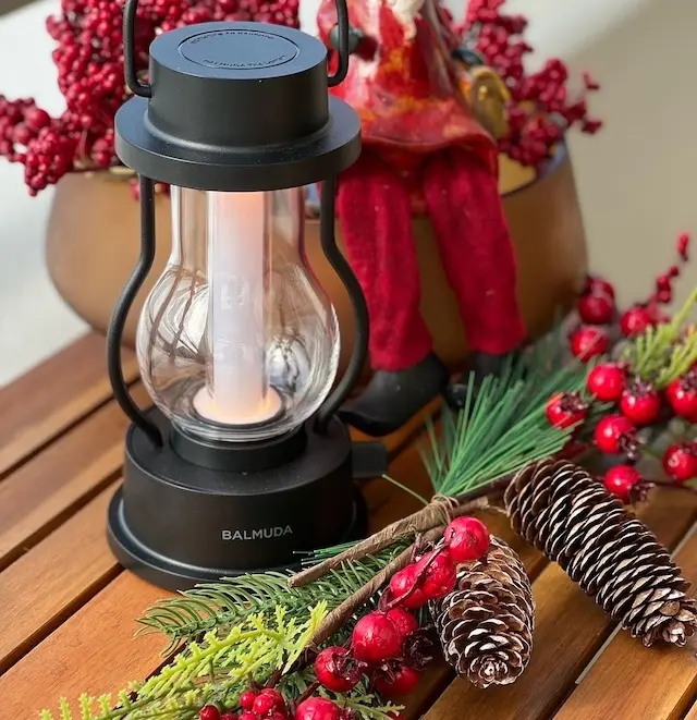 クリスマス　インテリア　テラス