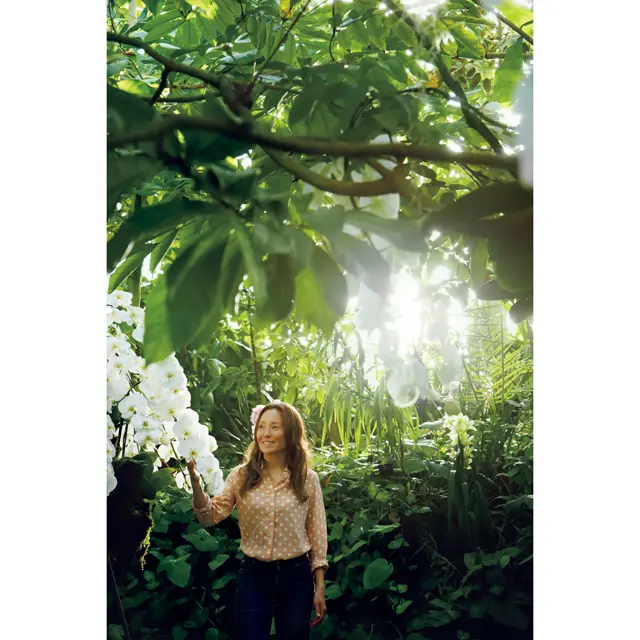 高知県立牧野植物園を訪れるくるみさん