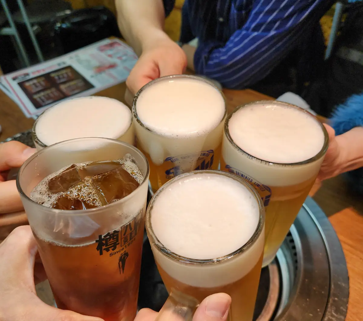 たくさん歩いた後のビールは美味しい♡