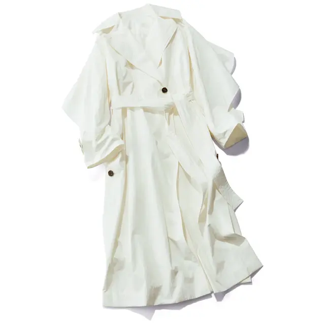 《美シルエットの高機能コート》