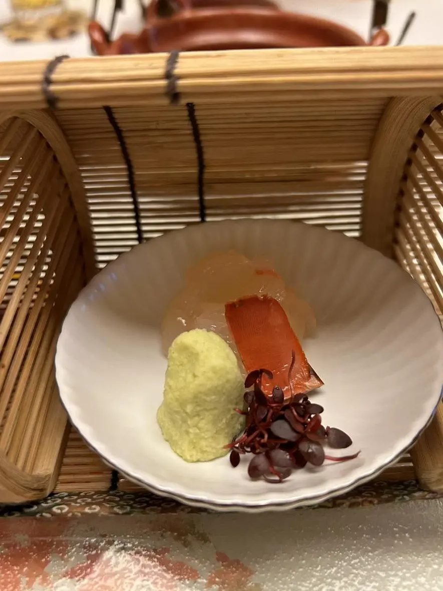 仙郷桜別邸奥の樹々　夕食